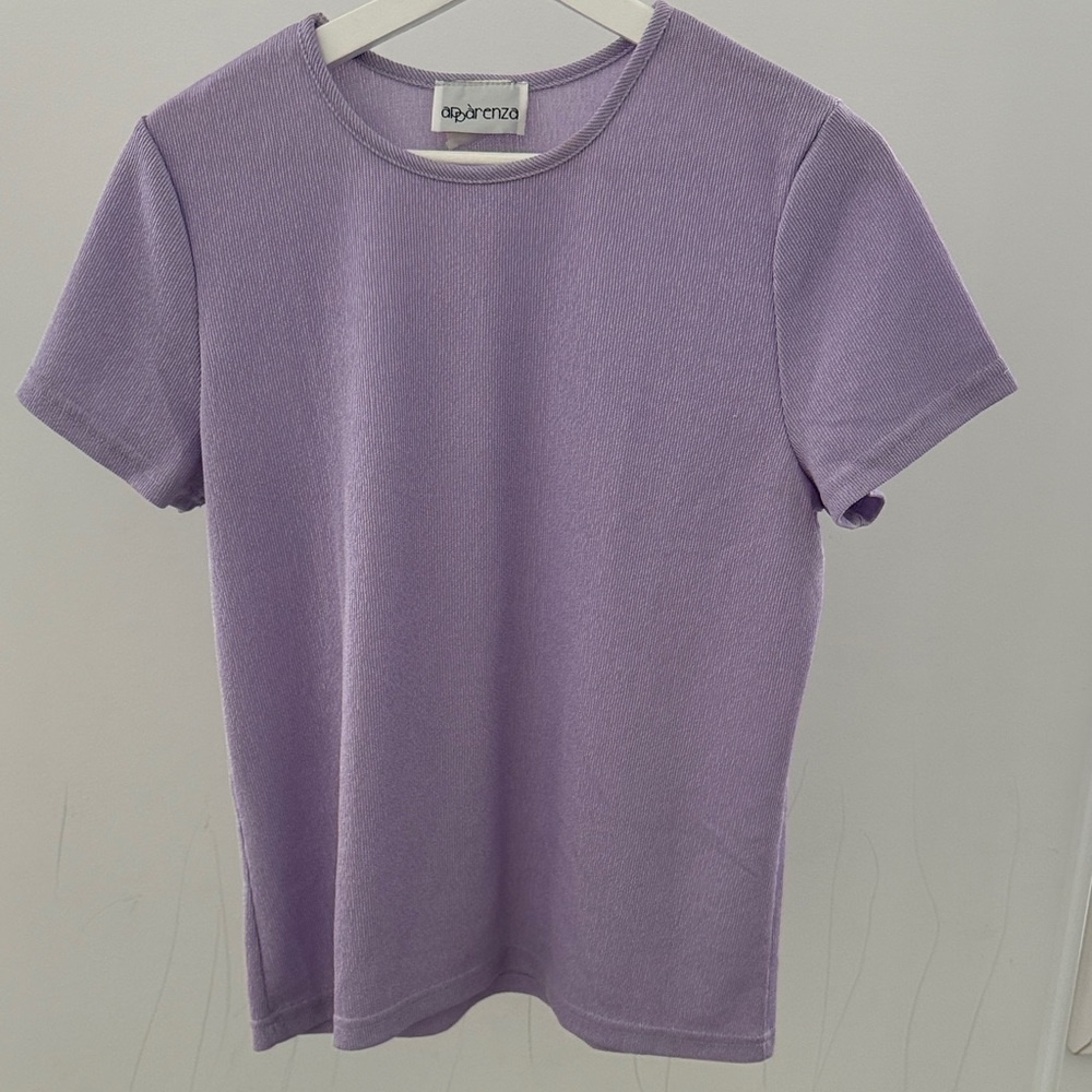 Apparenza Lavender Knit Top
